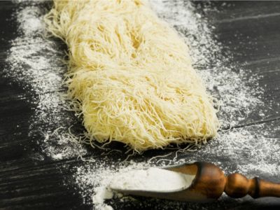 عجينة الكنافة الخشنة