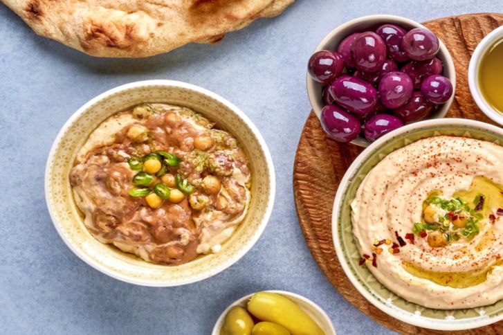 وصفة فول مدمس بالطحينة