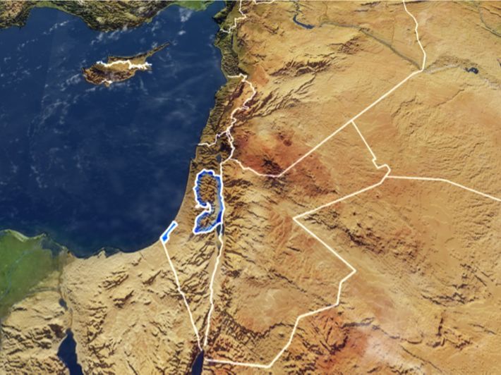 أين تقع الأردن، المملكة الأردنية الهاشمية؟