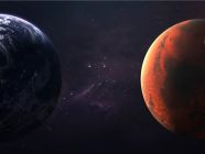 كم المسافة بين الأرض والمريخ؟