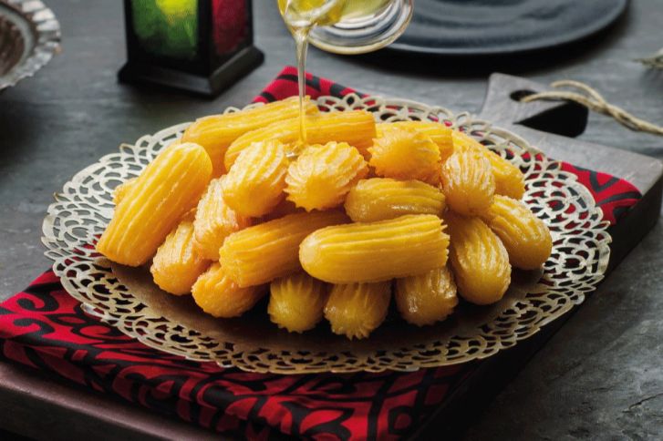 طريقة عمل بلح الشام بدون قمع