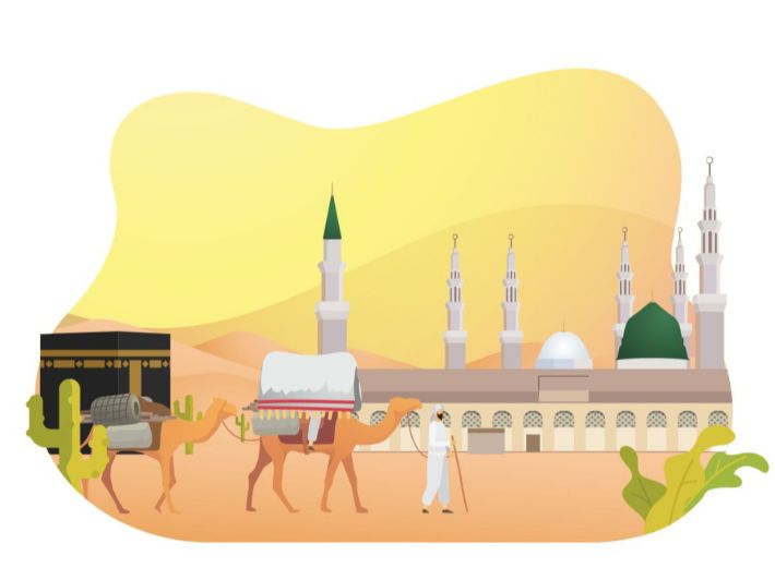 موضوع تعبير عن هجرة الرسول
