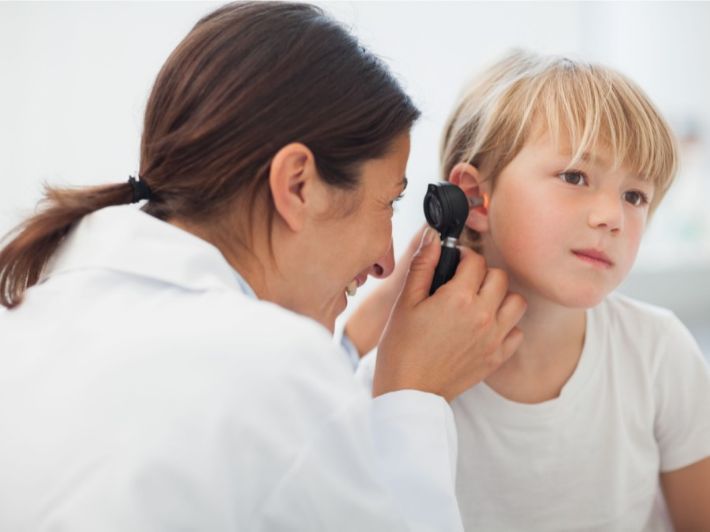 علاج التهاب الأذن للأطفال
