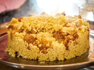 طرق تحضير مقلوبة الزهرة