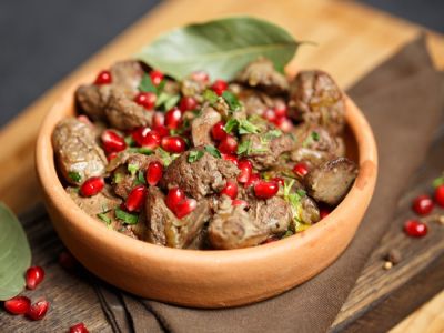 وصفات سهلة لعمل الكبدة بدبس الرمان