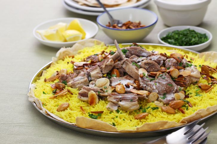 طريقة تحضير منسف اللحم