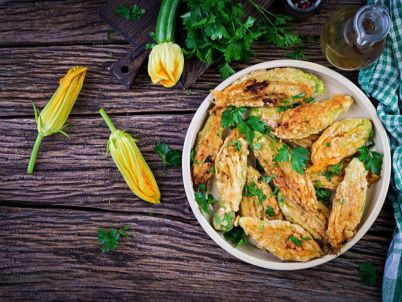 طريقة عمل وصفات زهرة الكوسا