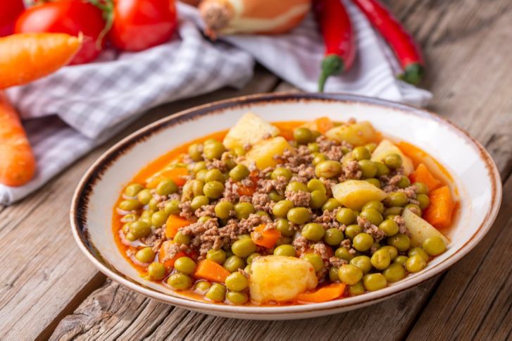 وصفات يخنة البازيلاء
