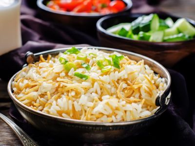 طريقة عمل أرز بالشعيرية
