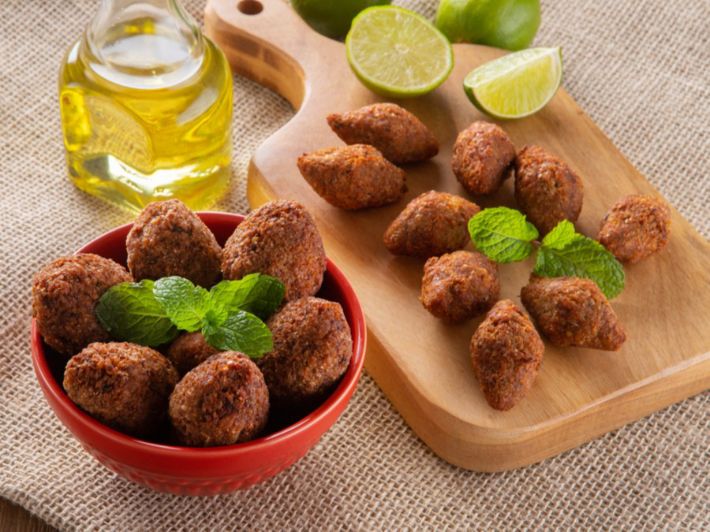 السعرات الحرارية في الكبة المقلية