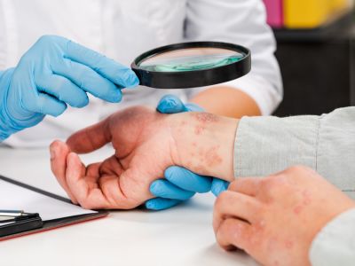 ظهور حبوب وحكة في اليدين: الأسباب والعلاج