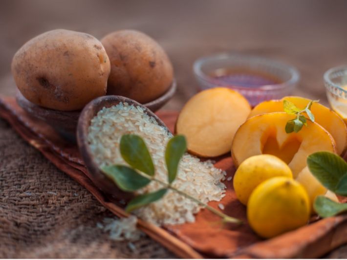 ماسك البطاطس والأرز لشد الوجه