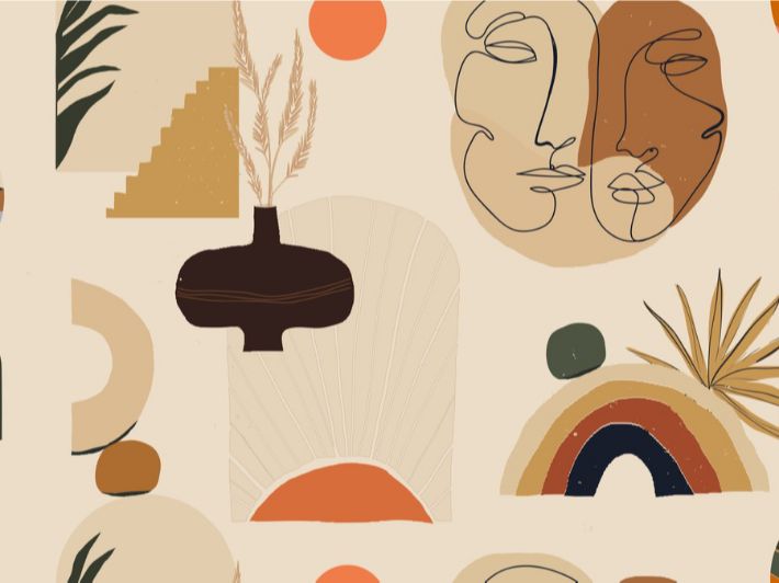 ما هي أنواع الفن التجريدي؟