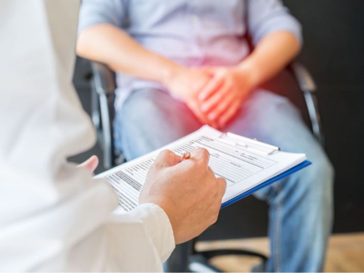 ألم الخصية بعد الانتصاب