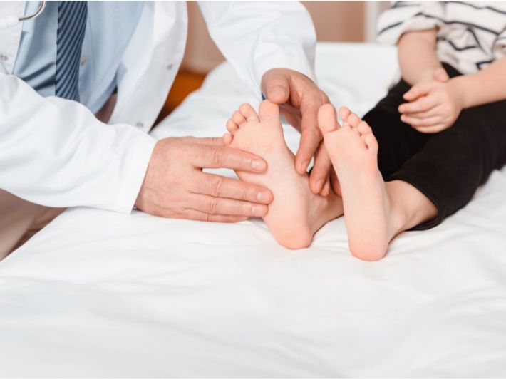 ألم القدم عند الأطفال