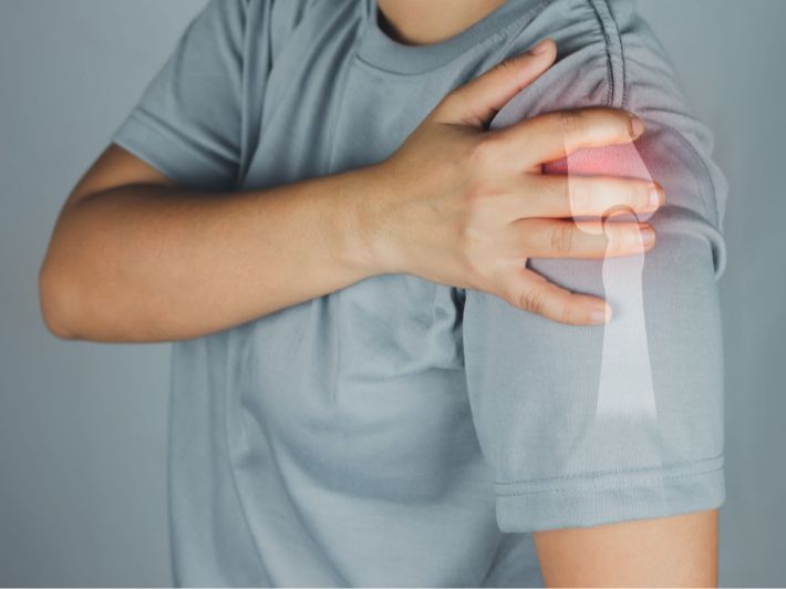 القطع جزئي في وتر الكتف