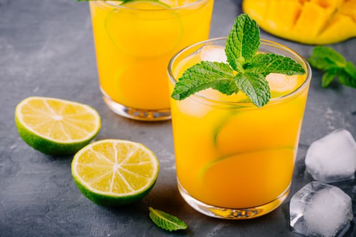 كوكتيل المانجو والشمام، لصيف رائع