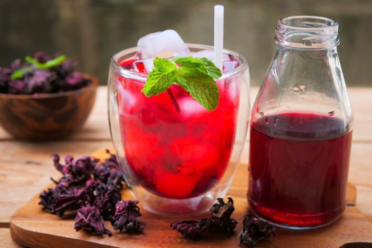 كيفية عمل عصير الكركديه الصحي