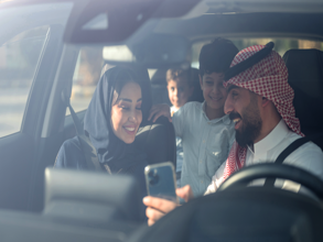 أفضل السيارات العائلية المتاحة للإيجار في السعودية