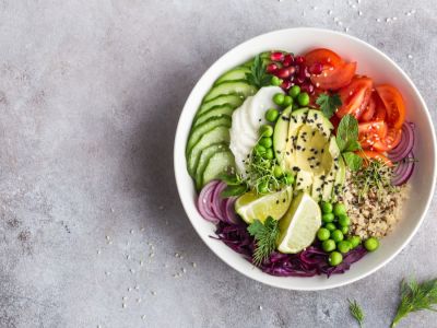 سلطات لوجبة العشاء