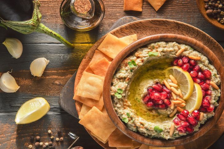 طريقة عمل بابا غنوج دون طحينة