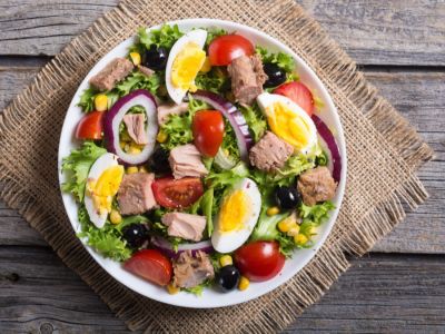 أشهى أطباق التونة مع البيض