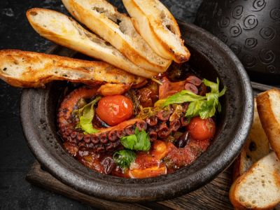 طبخ الأخطبوط بالطريقة المغربية