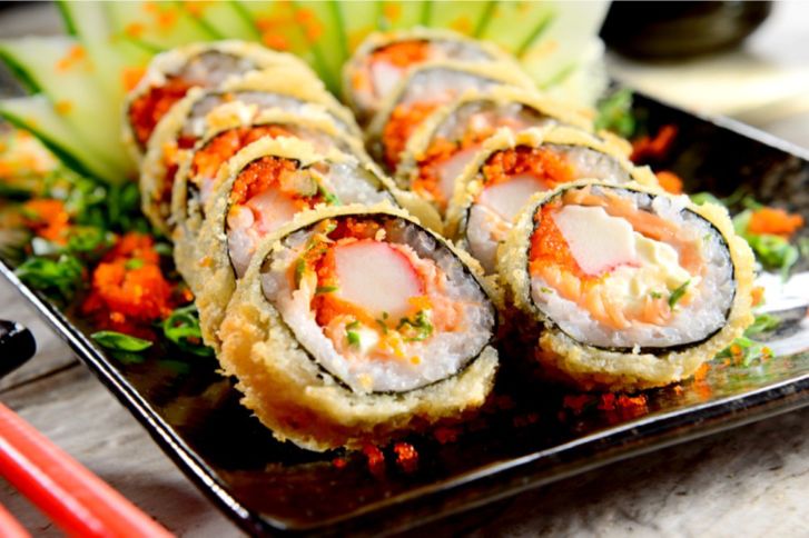 طريقة تحضير السوشي المقلي