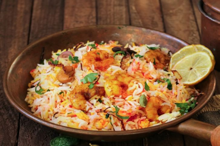 طريقة عمل برياني الربيان