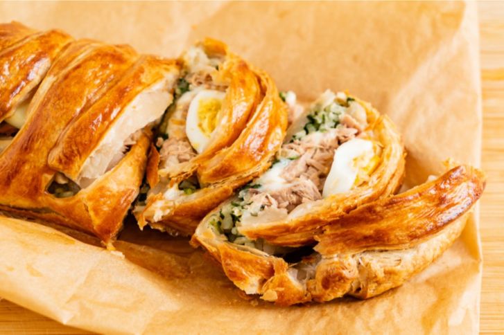 فطائر البف باستري بالتونة