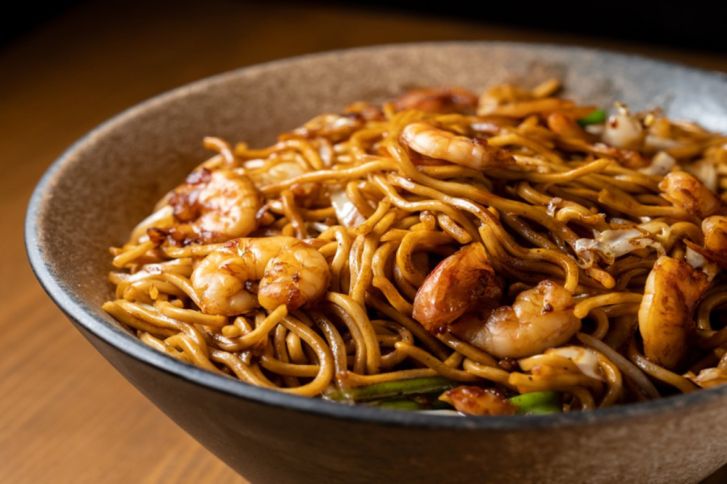 نودلز بالقريدس، خطوة بخطوة