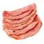 أربع شرائح من اللحم المقدد.