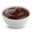 كمية من صوص الشكولاتة.