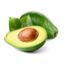 ربع حبة من الأفوكادو.
