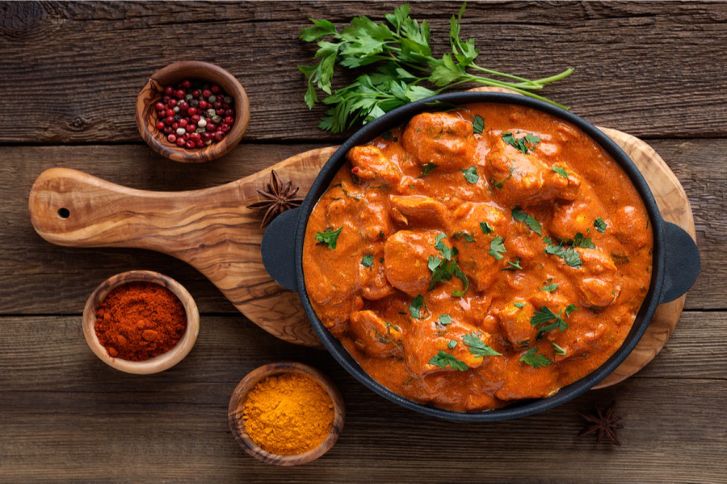 إيدام دجاج المسالا والكاري