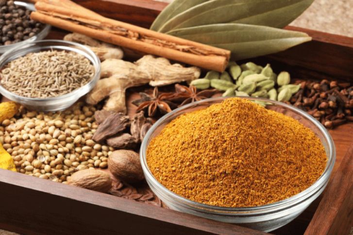 استخدامات الكاري الهندي