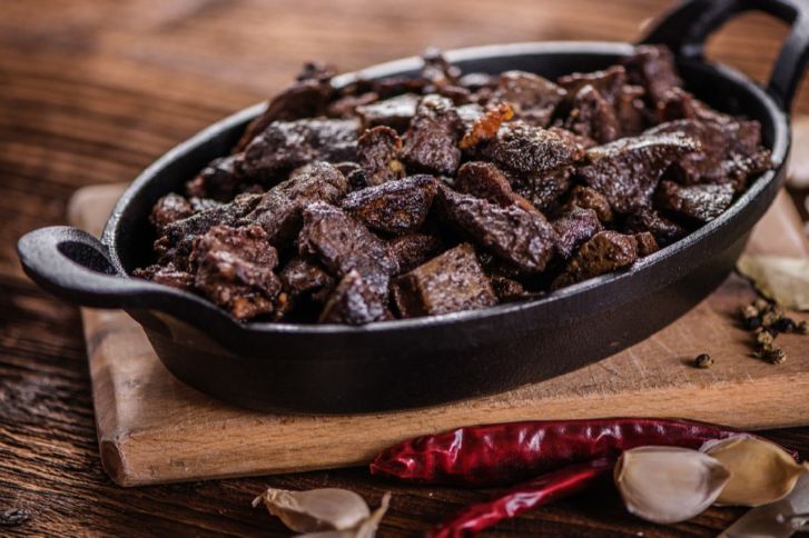 تحضير الكبدة مشرملة على الطريقة المغربيّة