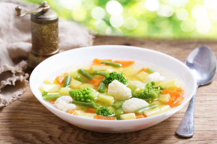 طريقة تحضير شوربة البروكلي والبطاطا