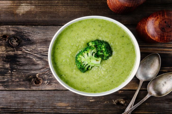 طريقة تحضير شوربة البروكلي والكوسا