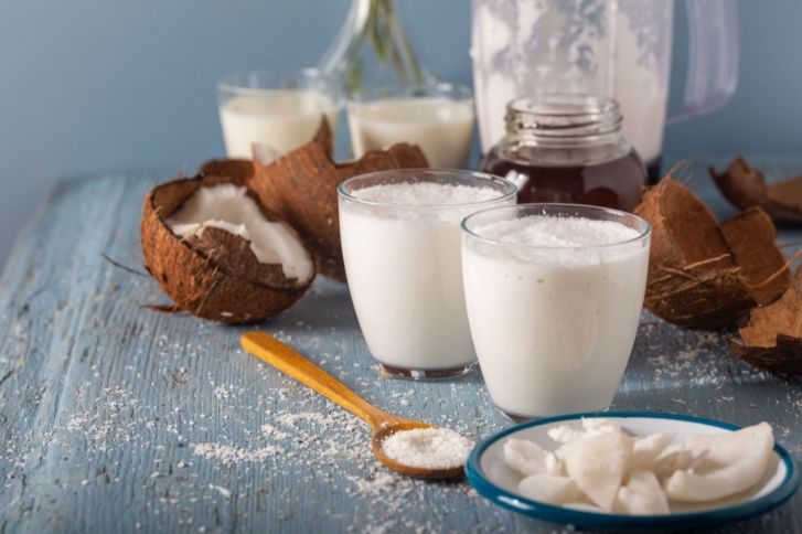 طريقة تحضير مهلبية بحليب جوز الهند