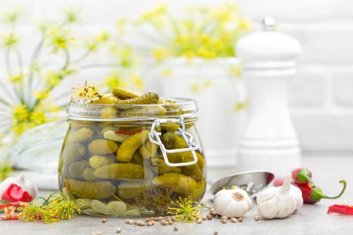 طريقة حفظ المخلل الجاهز