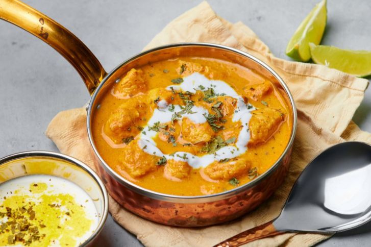 طريقة عمل الدجاج الهندي بالكريمة