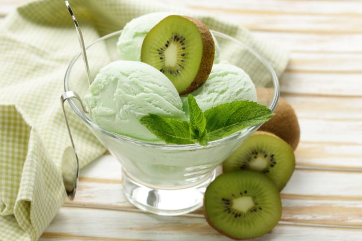 طريقة عمل بوظة الكيوي