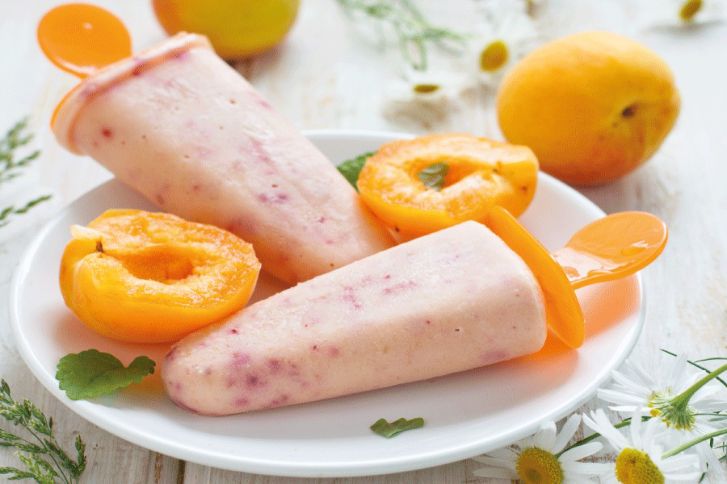طريقة عمل بوظة المشمش