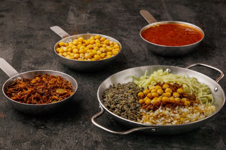 طريقة عمل دقة الكشري الحارة