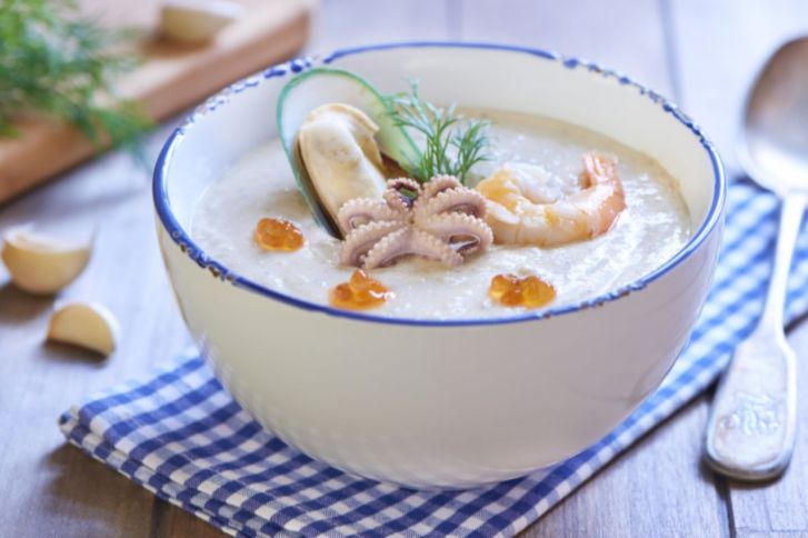 طريقة عمل شوربة الأخطبوط