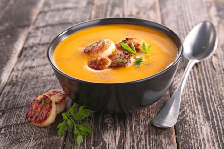 طريقة عمل شوربة القرع الفرنسية