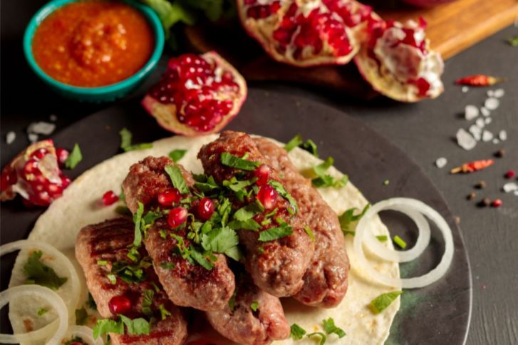 طريقة عمل لحم بدبس الرمان