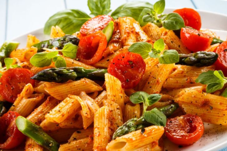 طريقة عمل مكرونة إيطالية بالخضار