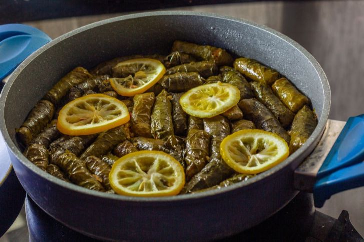 كيفية عمل ورق العنب الأخضر